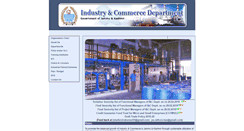 Desktop Screenshot of jkindustriescommerce.nic.in